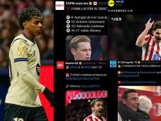 La prensa deportiva reaccionó a la tremenda paliza que le propinó Atlético de Madrid ante el Barcelona en la semifinal de ida de la Copa del Rey.