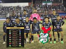 Platense perdió en su visita al Estadio Argelio Sabillón de Santa Bárbara. FOTO: Américo Navarrete.