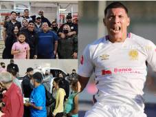 ¡Tremendo gesto de Kevin López! El atacante hondureño reaparece tras salir de Olimpia con un conmovedor gesto en reconocido hospital de Tegucigalpa.