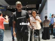 DIEZ fue el único medio que cubrió la salida de Alberth Elis a su nuevo desafío europeo. FOTOS: Alex Pérez / DIEZ.HN