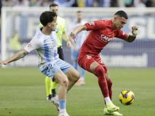 Kervin Arriaga disputó todo el partido en la remontada del Real Zaragoza frente al Málaga.