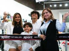 En el City Mall de San Pedro Sula se inauguró la tienda deportiva Time Out Sports. FOTOS: Maurico Ayala.