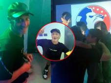 El Pedro Troglio visto como nunca antes: Bailando y celebrando en Argentina la copa 37 del Olimpia