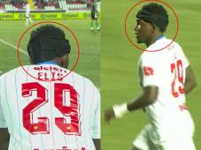 Así fue el regreso de Alberth Elis a las canchas de fútbol profesional.