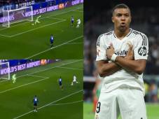 Kylian Mbappé anotó su gol 50 en la Champions League.