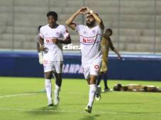 El mediocampista Jorge Álvarez fue el autor del segundo gol y decisivo. Fotos David Romero.