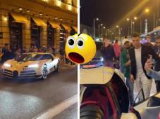 La troquita de CR7 que acelera a 100 kilómetros en 2.4 segundos, en las calles de Madrid tiene a todos boquiabiertos