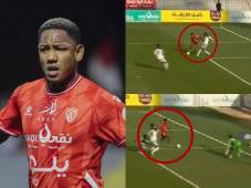 El delantero catracho llegó a siete goles en ocho jornadas en la segunda división de Arabia Saudita.