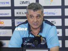 Diego Vázquez, técnico de Motagua, cuestionó el tema arbitral por lo que pasó en el torneo Clausura.