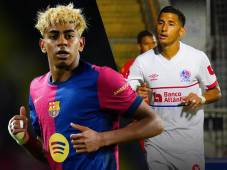 José Mario Pinto se codea con Lamine Yamal: La estadística a nivel mundial donde incluyen al hondureño