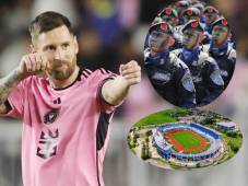 Se prepara un gran dispositivo de seguridad para el amistoso entre Olimpia vs Inter Miami de Lionel Messi.