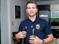 Gonzalo Ritacco se siente cómodo en sus primeros días viviendo en Honduras. Fotos Héctor Paz.