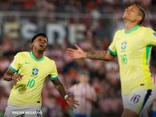 Brasil se estrelló en el estadio Defensores del Chaco en Asunción.