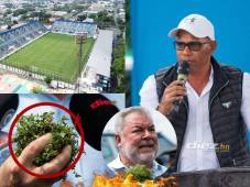 Mario Moncada le respondió a Roberto Contreras, alcalde de San Pedro Sula. FOTOS: Mauricio Ayala | Melvin Cubas.