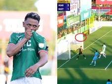 Alexy Vega se recuperó de su lesión que lo marginó en gran parte del torneo Apertura y está siendo la figura verdolaga. Fotos Neptalí Romero.