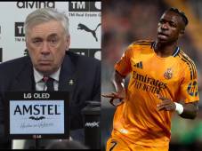 Carlo Ancelotti defendió a Vinicius en conferencia de prensa post partido.
