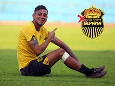 Mayron Flores se va del Real España, a donde llegó en el 2021 procedente del Olimpia.