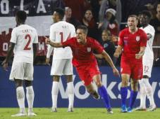 Estados Unidos ganó con autoridad 4-1 a Canadá en Orlando. Foto: AFP.