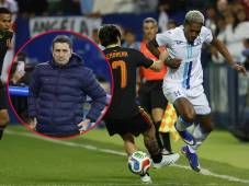 La Selección de Honduras, de la mano de José Francisco Molina, logró un empate con siete jugadores menores de 22 años viendo acción; uno de ellos rompió un récord histórico. Fotos EFE