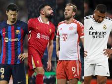 Salah se despega de Kane en la tabla de goleadores de las ligas de Europa.