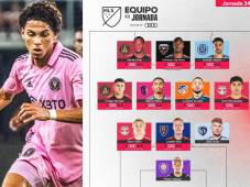 El hondureño David Ruiz, elegido en el equipo ideal de la jornada 34 en la MLS
