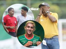 Raúl Cáceres, entrenador de Platense, fue autocrítico también con la plantilla de Platense. Foto Neptalí Romero.