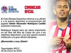 ¡Olimpia sale al rescate de su joyita! Hacen oficial la incorporación de Edwin Rodríguez, quien no se adaptó en Europa