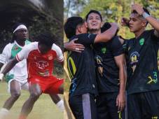 Hondupino y Brasilia fueron los ganadores en la ida de los cuartos de final de la Liga de Ascenso frente al Vida y Real Sociedad. Fotos cortesía.