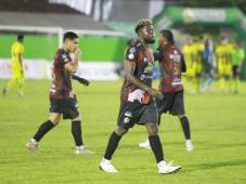 Choloma dio el batacazo ante Real España por la jornada 17 del Clausura 2026. (FOTO: Moisés Valenzuela)