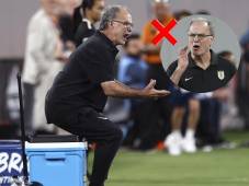 Uruguay no tendrá a su director técnico en el duelo contra los gringos este lunes.