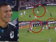 Tres en cinco partidos en la MLS: así fue el nuevo golazo del hondureño Kervin Arriaga con el Minnesota United