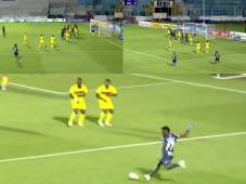 ¡De pie y aplausos! Carlos Mejía levantó a todos y clavó golazo de tiro libre en el Motagua vs Real España