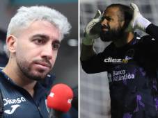 El delantero del Motagua atendió a los medios de prensa en la zona mixta y dejó claro que el Motagua se va a coronar campeón el jueves. FOTOS: Alex Pérez | Mauricio Ayala.