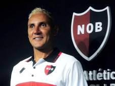 Keylor Navas vive su primera etapa jugando en Argentina para el Newells Old Boys.