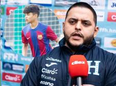 Merling Paz tiene claro que la actual Sub-17 de Honduras será casi en un 100% plena de jugadores que militan en el fútbol nacional. Fotos Mauricio Ayala.