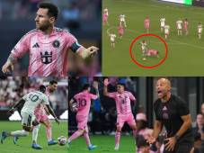 Joseph Rosales dejó en el suelo a Messi, Leo anotó el primer gol de Inter Miami en su nueva casa y el enfado de Javier Mascherano en el partido que empató su equipo ante Austin FC.