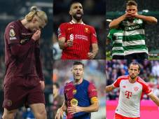 Haaland recupera terreno en la tabla de goleadores de Europa.