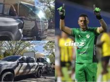 Denovan Torres, portero del Juticalpa, sufre aparatoso accidente en Danlí, El Paraíso