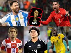 Cristiano Ronaldo será el más 'curtido' en la Copa del Mundo y Messi cumplirá años en pleno torneo: los 20 futbolistas más veterano que jugarán en el Mundial 2026.