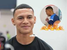 Kervin Arriaga charló con los medios de prensa previo a su regreso a España. FOTOS: DAVID ROMERO.