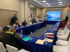 Reunión de la Asamblea de la Liga Nacional de Honduras que se desarrolla en Tegucigalpa. Foto Emilio Flores.