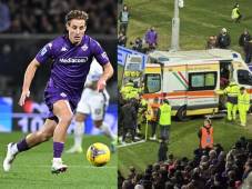 Edoardo Bove cayó desvanecido y comenzó a convulsionar en el Fiorentina - Inter de Milán.