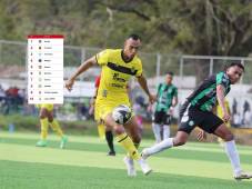 Real España y Juticalpa FC se enfrentaron en el estadio Óscar Peralta en San Francisco de la Paz, Olancho. Foto Aníbal Vázquez.