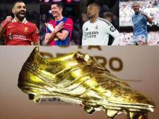 Mohamed Salah comanda la lista, Lewandowski recorta distancia y Mbappé se queda atrás en la tabla de goleadores de las ligas de Europa.