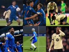 El VAR anuló tres goles y validó uno que ha sido polémico en Champions League; Barcelona no la pasó bien en Londres y las burlas de la afición del Chelsea contra Lamine Yamal. (FOTOS: EFE Y REDES SOCIALES)