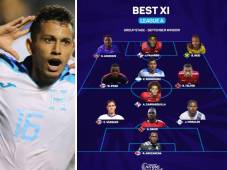 Futbolista hondureño es elegido en el 11 ideal de la primera ventana de la Nations League 2023-2024