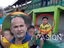 Niño aficionado al Real España lloró en el Yankel tras el triunfo del Marathón; lo que Orinson Amaya hizo al verlo