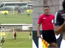 ¡Polémica en Danlí! Así fue el gol lícito que le invalidaron a Messiniti en el Olancho vs Marathón