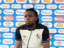 José García atendió este viernes a los medios de comunicación en el CAR del Olimpia.