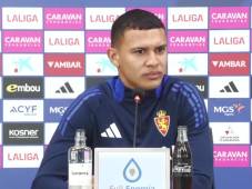 Kervin Arriaga confiesa que Zaragoza tiene nueve finales en segunda y deja claro su futuro: Estoy muy feliz aquí